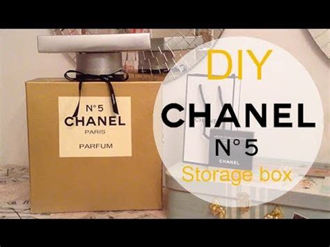 diy chanel storage box